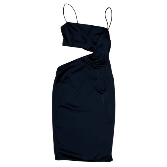 By The Way Erin Cut Out Black Midi Bodycon Dress Revolve Size Small - Picture 1 of 11